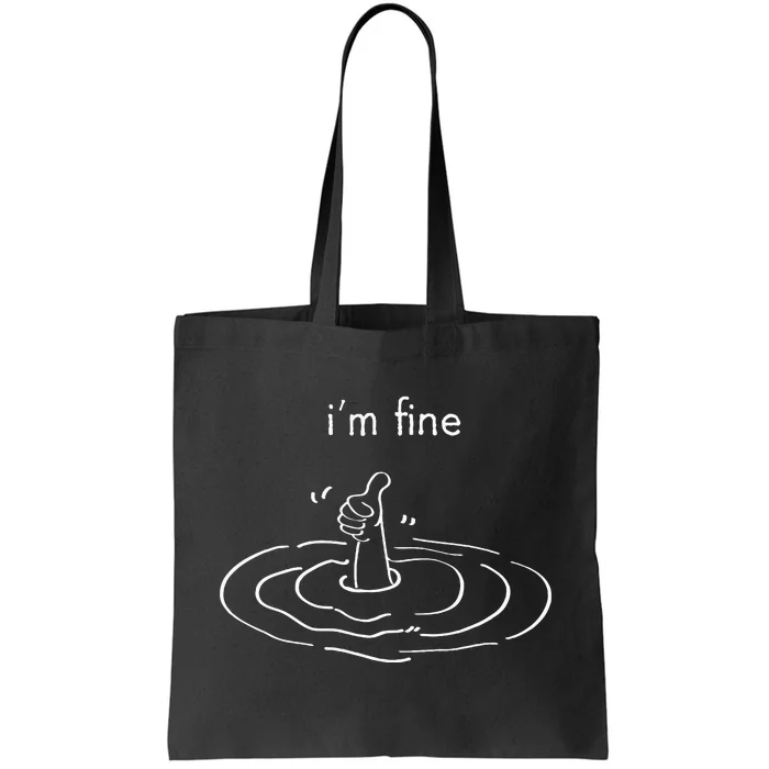 IM Fine Like Hand Thumbs Up On Water Surface IM Fine Tote Bag