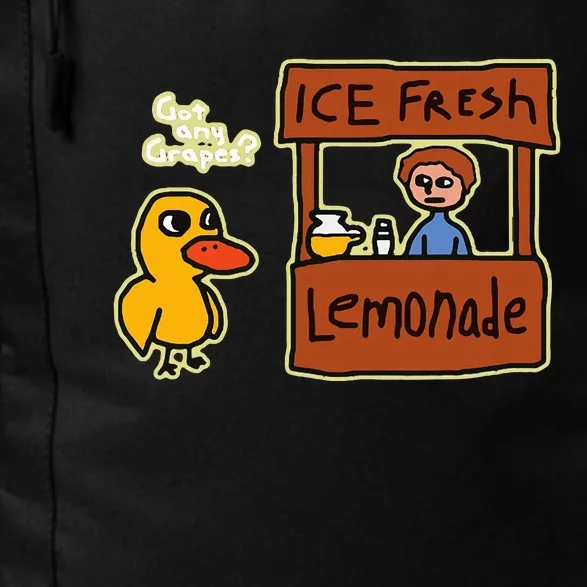 Ice Fresh Lemonade Duck Funny Got Any Grapes Daily Commute Backpack