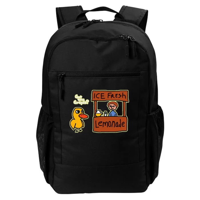 Ice Fresh Lemonade Duck Funny Got Any Grapes Daily Commute Backpack