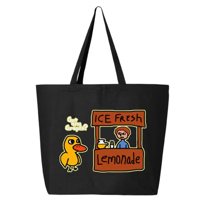 Ice Fresh Lemonade Duck Funny Got Any Grapes 25L Jumbo Tote