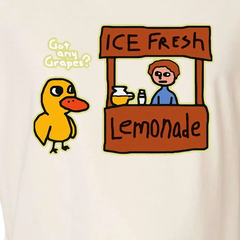 Ice Fresh Lemonade Duck Funny Got Any Grapes Love Gift Garment-Dyed Women's Muscle Tee