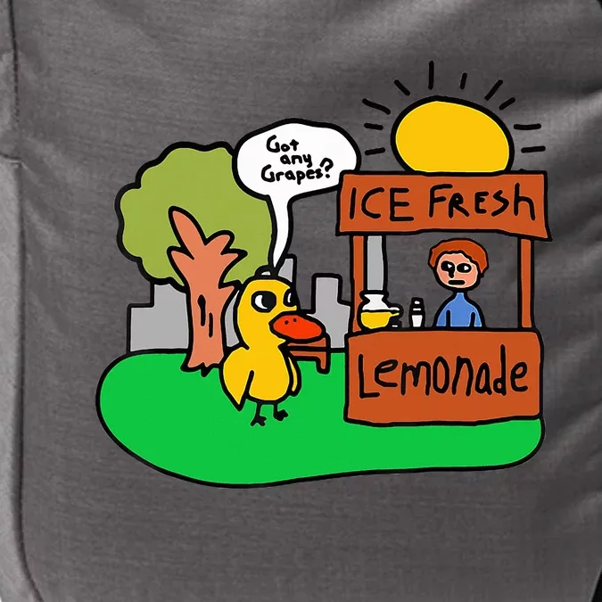 Ice Fresh Lemonade Got Any Grapes Duck Funny Gift Impact Tech Backpack