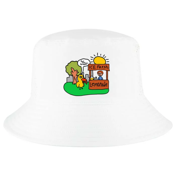 Ice Fresh Lemonade Got Any Grapes Duck Funny Gift Cool Comfort Performance Bucket Hat