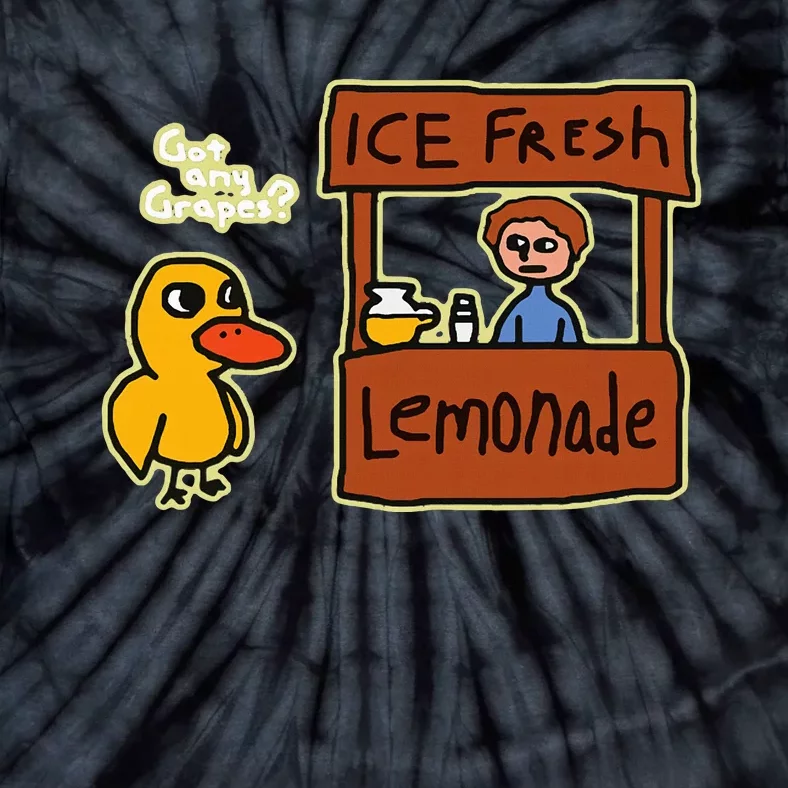 Ice Fresh Lemonade Duck Funny Got Any Grapes Love Gift Tie-Dye T-Shirt