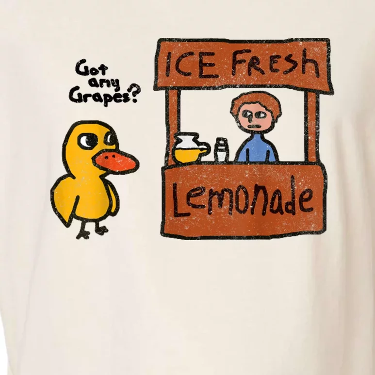 Ice Fresh Lemonade Got Any Grapes Duck Funny Gift Garment-Dyed Women's Muscle Tee