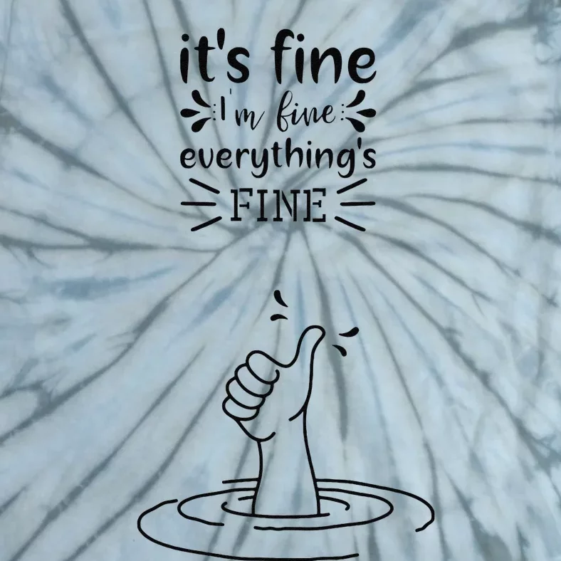 IM Fine Like Hand Thumbs Up On Water Surface IM Fine Tie-Dye T-Shirt