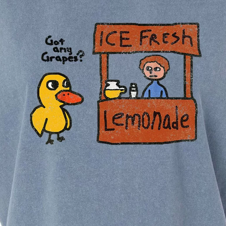 Ice Fresh Lemonade Got Any Grapes Duck Funny Gift Garment-Dyed Women's Muscle Tee