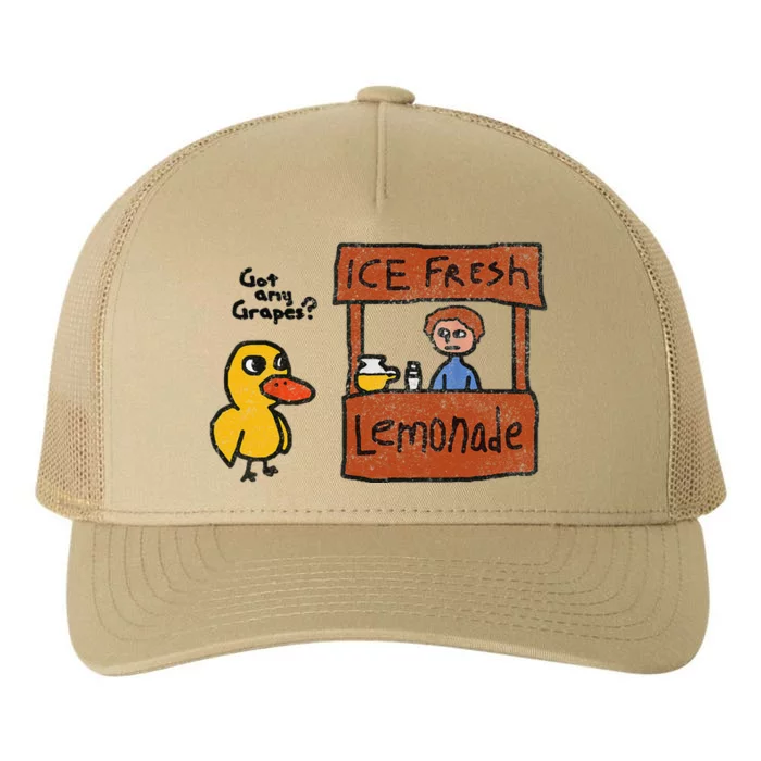 Ice Fresh Lemonade Got Any Grapes Duck Funny Gift Yupoong Adult 5-Panel Trucker Hat