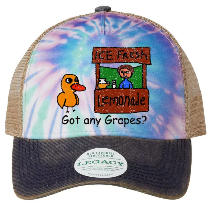 Ice Fresh Lemonade Duck Funny Got Any Grapes Love Gift Legacy Tie Dye Trucker Hat