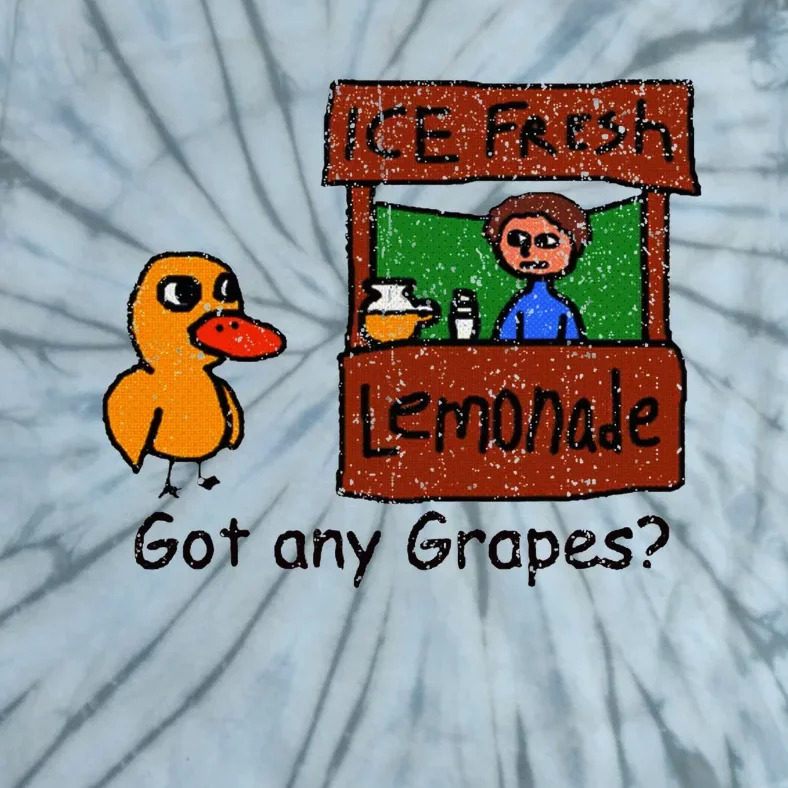 Ice Fresh Lemonade Duck Funny Got Any Grapes Love Gift Tie-Dye T-Shirt