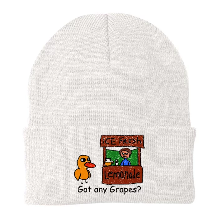 Ice Fresh Lemonade Duck Funny Got Any Grapes Love Gift Knit Cap Winter Beanie