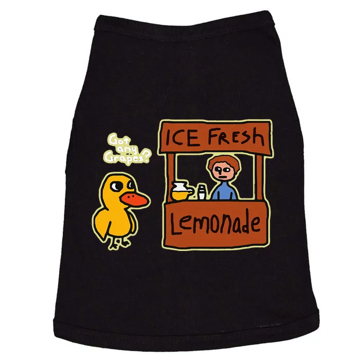 Ice Fresh Lemonade Duck Funny Got Any Grapes Love Gift Doggie Tank