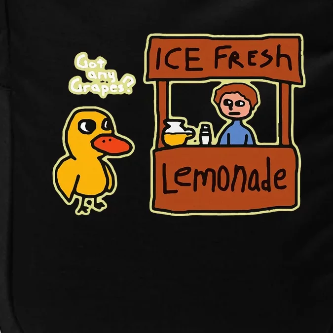 Ice Fresh Lemonade Duck Funny Got Any Grapes Love Gift Impact Tech Backpack