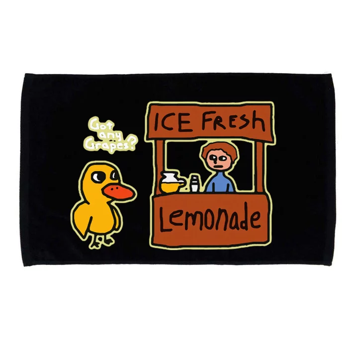 Ice Fresh Lemonade Duck Funny Got Any Grapes Love Gift Microfiber Hand Towel