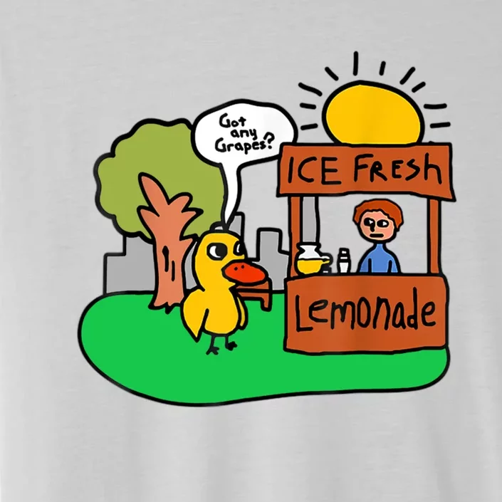 Ice Fresh Lemonade Got Any Grapes Duck Funny Gift ChromaSoft Performance T-Shirt