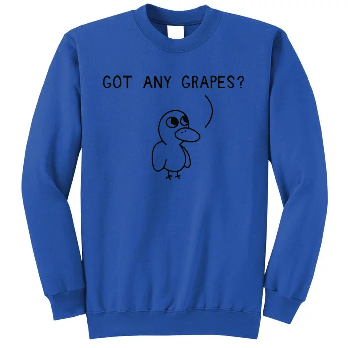 Ice Fresh Lemonade Duck Funny Got Any Grapes Love Gift Tall Sweatshirt