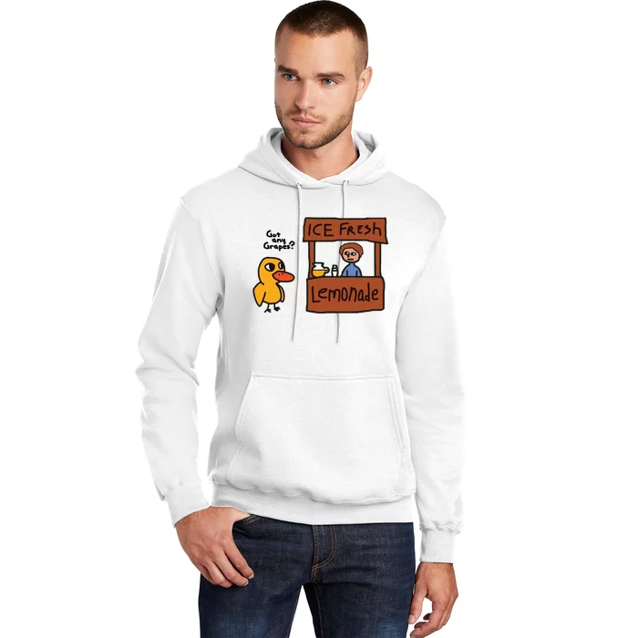 Ice Fresh Lemonade Got Any Grapes Duck Funny Ice Fresh Hoodie