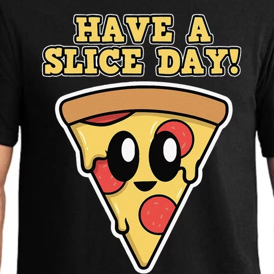 Italian Food Lover Have A Slice Day Pizza Slice Pajama Set