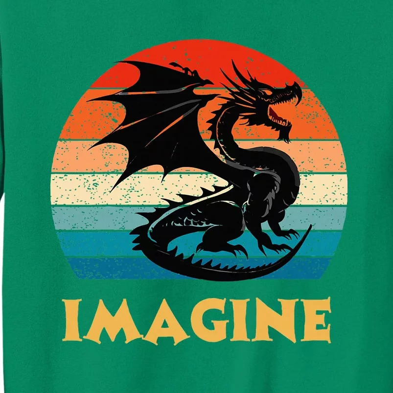 Imagine Fantasy Mythical Dragon Sweatshirt