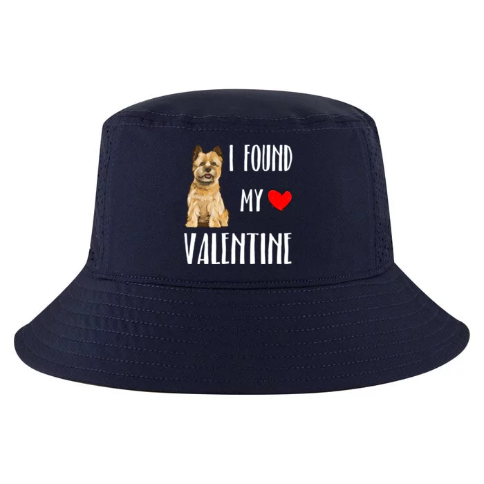 I Found My Valentine Day Cairn Terrier Dog Lover Gift Cool Gift Cool Comfort Performance Bucket Hat