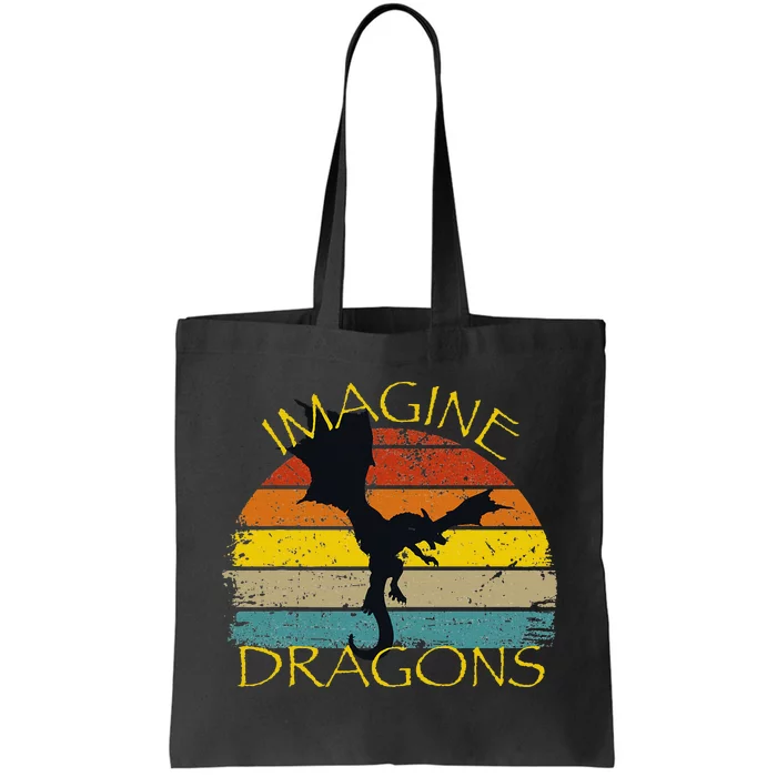 Imagine Fantasy Mythical Dragon Wings Tote Bag