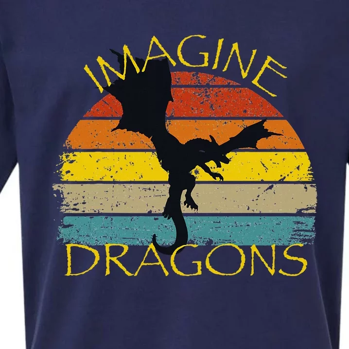 Imagine Fantasy Mythical Dragon Wings Sueded Cloud Jersey T-Shirt