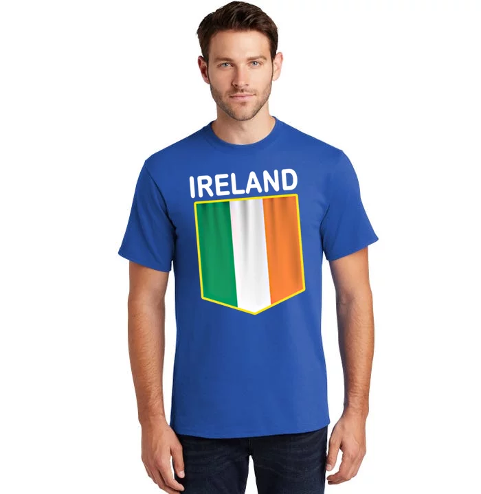 Ireland Flag Meaningful Gift Irish Roots Irish Flag Funny Gift Cool Gift Tall T-Shirt