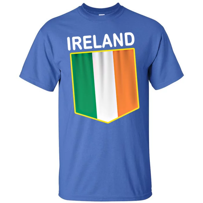 Ireland Flag Meaningful Gift Irish Roots Irish Flag Funny Gift Cool Gift Tall T-Shirt