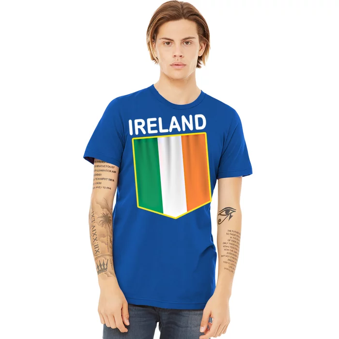 Ireland Flag Meaningful Gift Irish Roots Irish Flag Funny Gift Cool Gift Premium T-Shirt