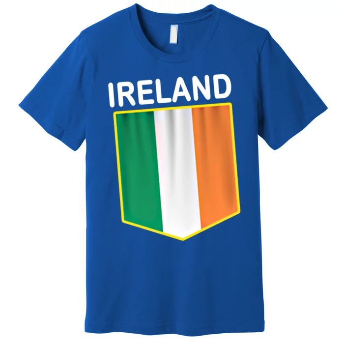 Ireland Flag Meaningful Gift Irish Roots Irish Flag Funny Gift Cool Gift Premium T-Shirt