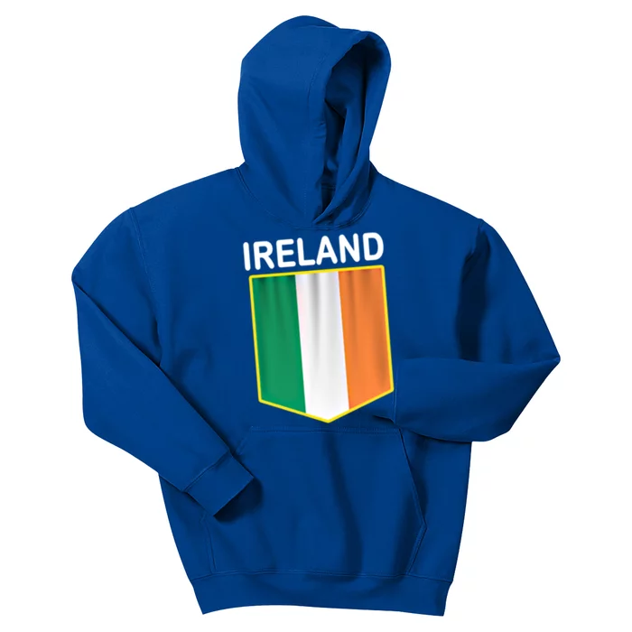 Ireland Flag Meaningful Gift Irish Roots Irish Flag Funny Gift Cool Gift Kids Hoodie