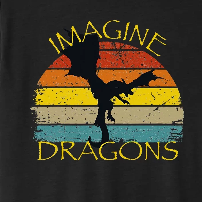 Imagine Fantasy Mythical Dragon Wings ChromaSoft Performance T-Shirt