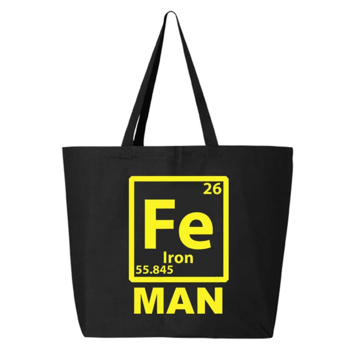 Iron (Fe) Man 25L Jumbo Tote