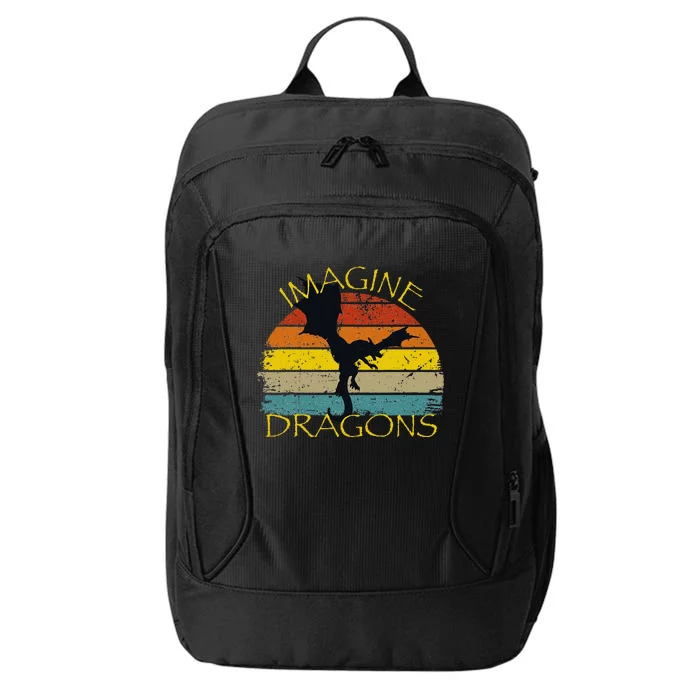 Imagine Fantasy Mythical Dragon Wings City Backpack