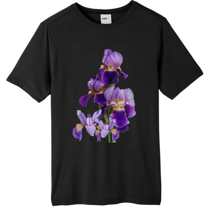 Irises Flower Plant Gardening Gardener Lover Tennessee ChromaSoft Performance T-Shirt