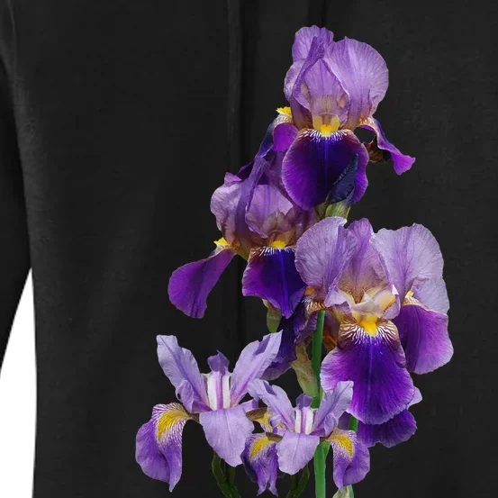 Irises Flower Plant Gardening Gardener Lover Tennessee Women's Pullover Hoodie