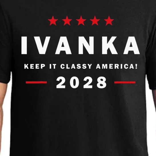 Ivanka for President in 2028 elections for political rallies Pajama Set