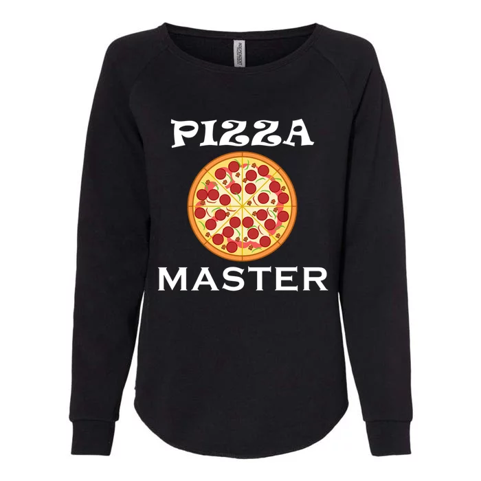 Italian Food Pizza Making Funny Pizza Master Gift Womens California Wash Sweatshirt