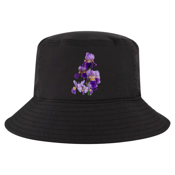 Irises Flower Plant Gardening Gardener Lover Tennessee Cool Comfort Performance Bucket Hat