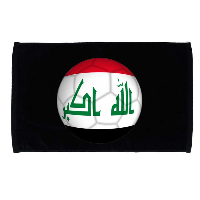 Iraqi Futbol Soccer Team Microfiber Hand Towel