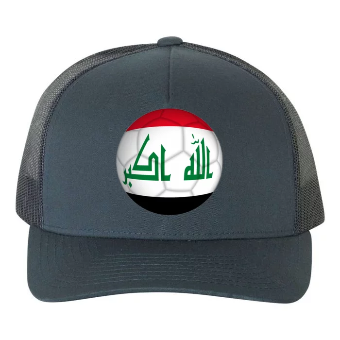 Iraqi Futbol Soccer Team Yupoong Adult 5-Panel Trucker Hat