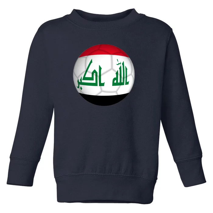 Iraqi Futbol Soccer Team Toddler Sweatshirt