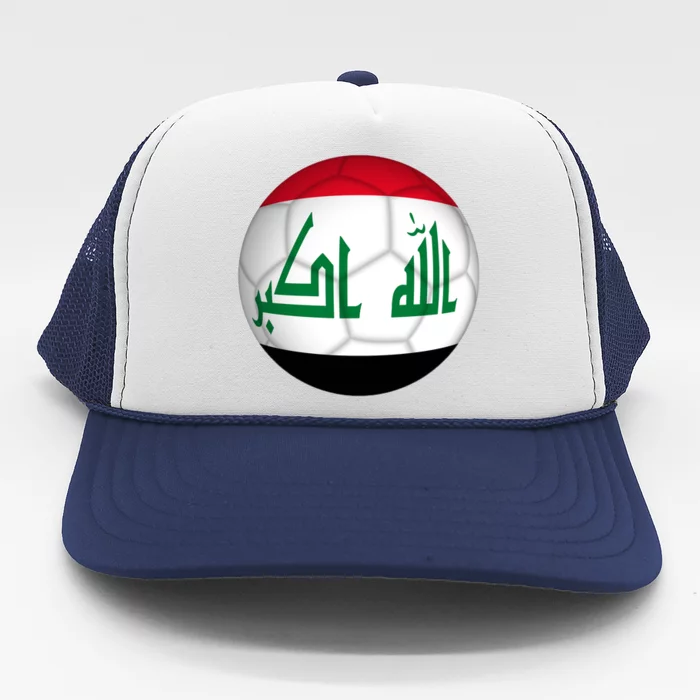 Iraqi Futbol Soccer Team Trucker Hat