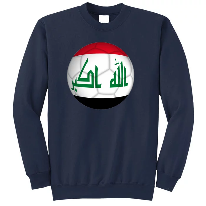 Iraqi Futbol Soccer Team Front And Back Front & Back Sweatshirt