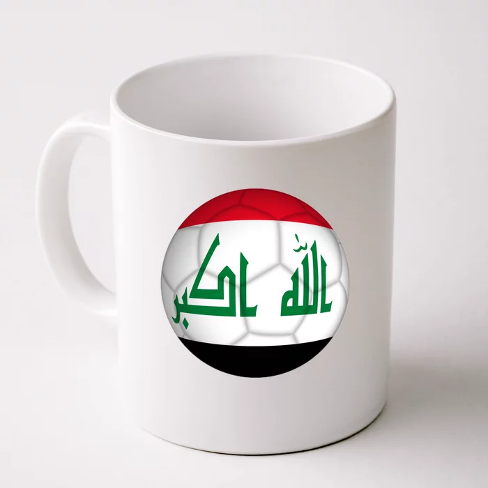 Iraqi Futbol Soccer Team Front And Back Front & Back Coffee Mug