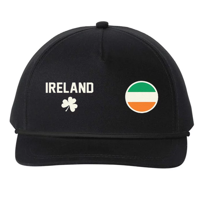 Ireland Football Soccer Jersey Snapback Five-Panel Rope Hat