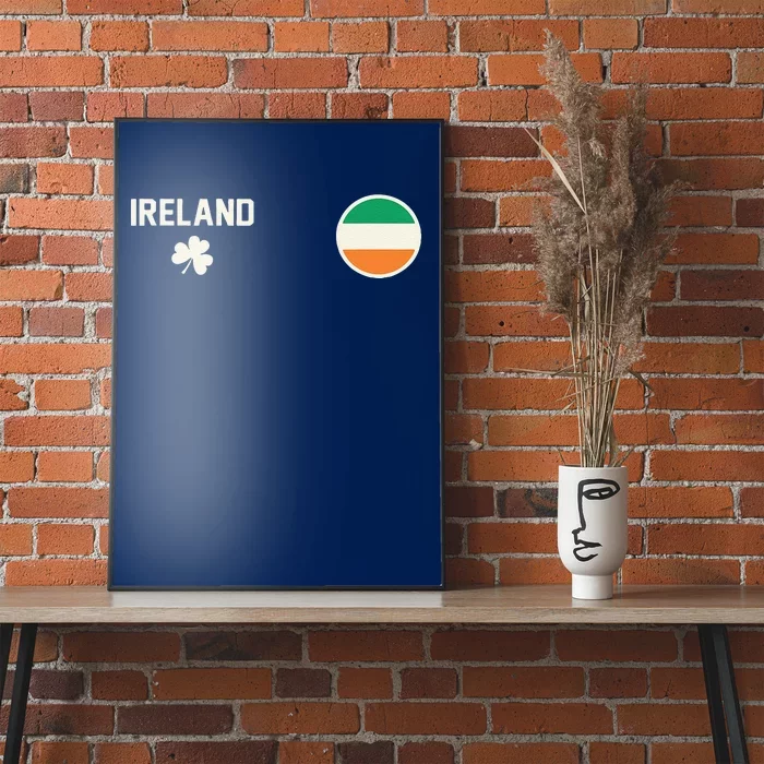 Ireland Football Soccer Jersey Poster