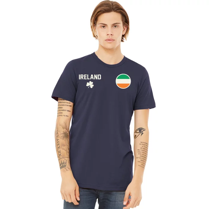 Ireland Football Soccer Jersey Premium T-Shirt