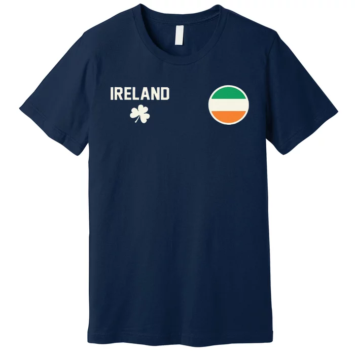 Ireland Football Soccer Jersey Premium T-Shirt