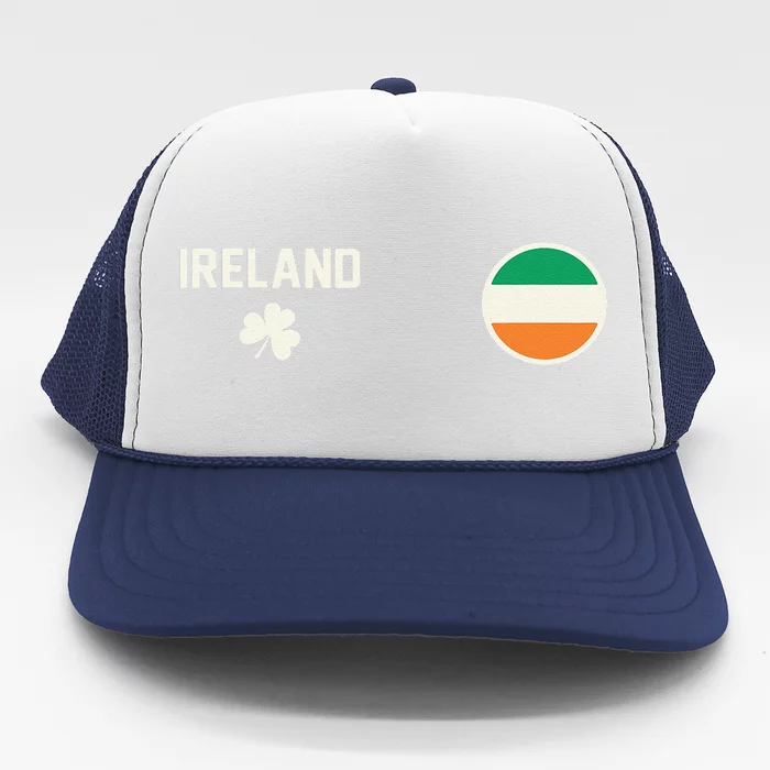 Ireland Football Soccer Jersey Trucker Hat